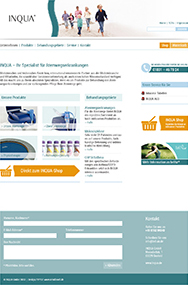 Redesign INQUA-Webseite. Creationell.